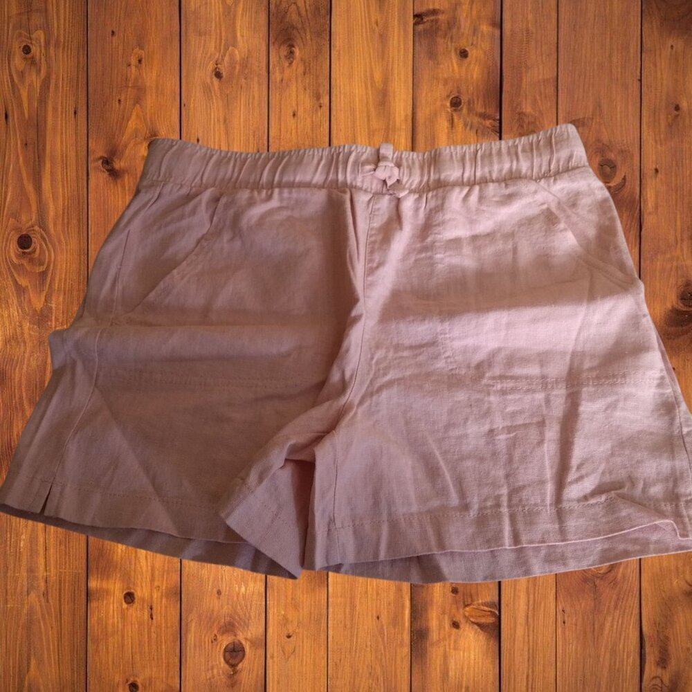 32 Degrees Cool Girl's Large (14-16) Pink Pull On Shorts Drawstring Waist